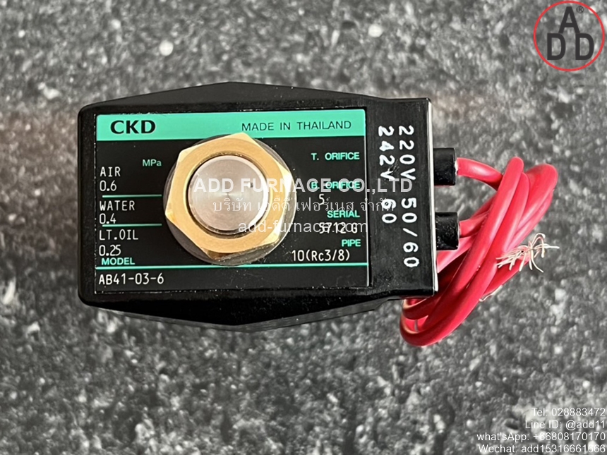 CKD AB41-03-6-AC220V (18) 